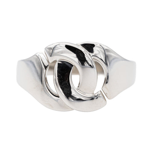 Bague 56 Dinh Van Bague Menottes Or blanc 58 Facettes 2773204CN