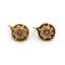 Boucles d'oreilles Boucles d'oreilles - Or jaune et grenats 58 Facettes 250172R