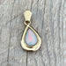 Pendentif Pendentif opale en or 58 Facettes 188