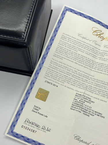 Montre Chopard Happy Sport Full Set 2012 - Etat neuf 58 Facettes