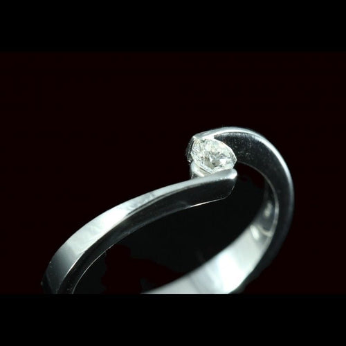 Bague 54 Bague Solitaire diamant 58 Facettes R636