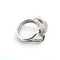 Bague 50 Bague en or blanc et diamants 0,70 ct G VS 58 Facettes
