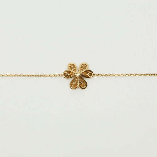 Bracelet Van Cleef & Arpels - Bracelet Frivole pavé en or jaune et diamants 58 Facettes vca-b-yg-frvl-mini