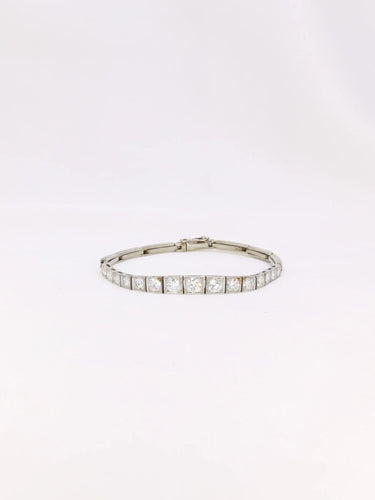 Bracelet vintage chute de diamants 2,5 ct 58 Facettes J437