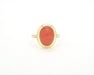 Bague Anello in oro giallo con corallo 58 Facettes