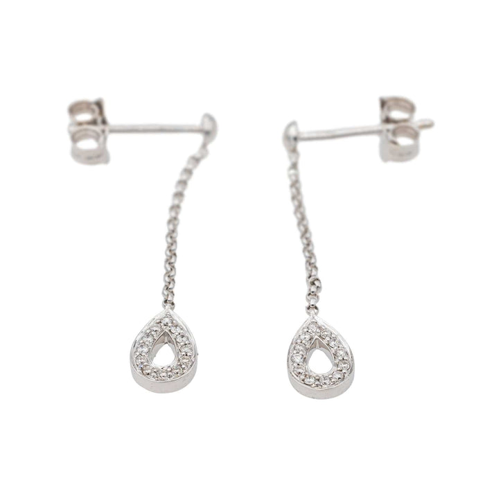 Boucles d'oreilles Boucles d'oreilles Or blanc Diamant 58 Facettes 3281439CN