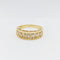 Bague 58 Bague en or jaune et diamants 58 Facettes 32619