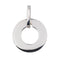 Pendentif Dinh Van Pendentif Cible Or blanc 58 Facettes 3515978CN