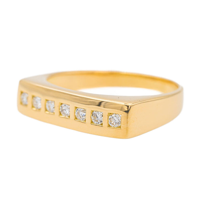 Bague 59 Bague Or jaune Diamant 58 Facettes 3221908CN