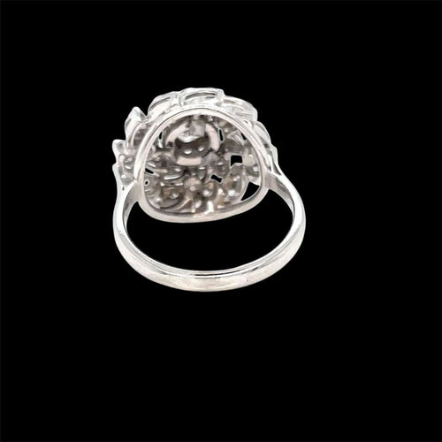 Bague 49 Bague en or avec diamants Estate 58 Facettes