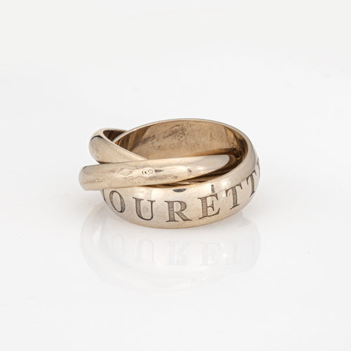 Bague 44 CARTIER - Bague Vintage Amour et Trinity vers 1998 58 Facettes G13987