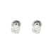 Boucles d'oreilles Puces d'oreilles or blanc et diamants 58 Facettes BO/230068