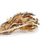 Broche Broche Algue Gilbert Albert Diamants Perles Or Jaune 18 Carats 58 Facettes BS161