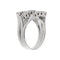 Bague 59 Bague triple rivière avec diamants 0,48 ct 58 Facettes 30234