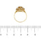 Bague 52 Bague fleur sertie de diamants de 0,65 ct 58 Facettes 36479