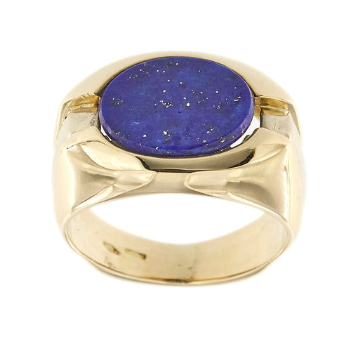 Bague 52 Bague chevalière lapis lazuli 58 Facettes 36517