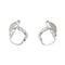 Boucles d'oreilles Chaumet Boucles d'oreilles Dormeuses Class One Croisière Or blanc Pierre de lune, Diamant 58 Facettes 4552100CN
