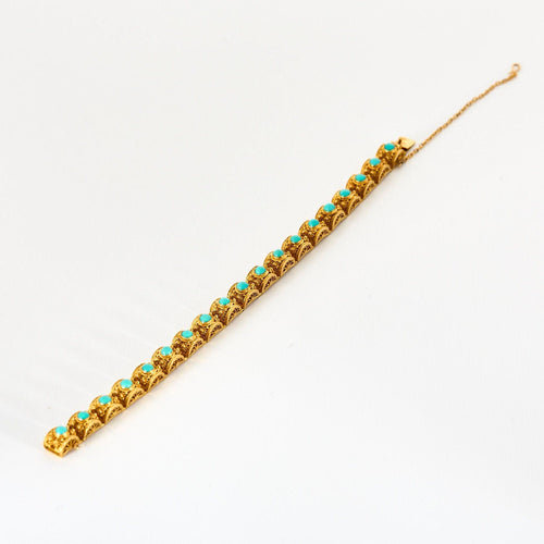 Bracelet Bracelet or jaune et maillons filigranés 58 Facettes PAL30433