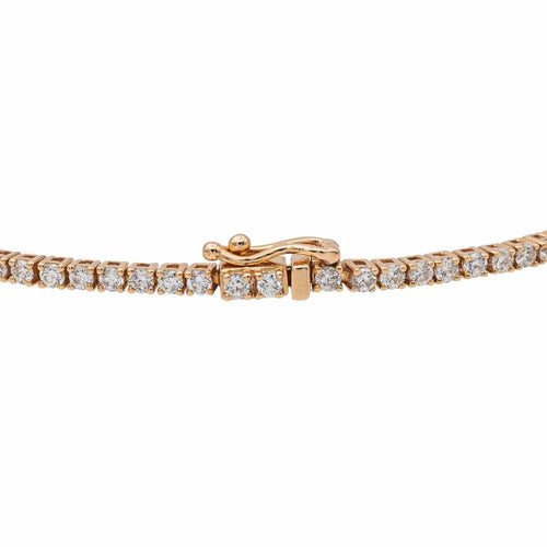 Bracelet Bracelet Ligne Or rose Diamant 58 Facettes 3664489RV
