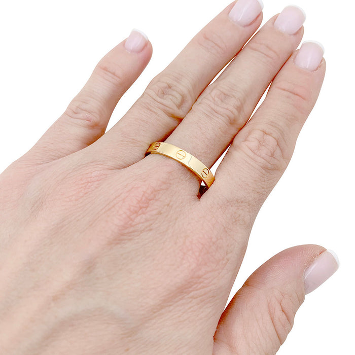 Ring Cartier "Love„Gelbgold.