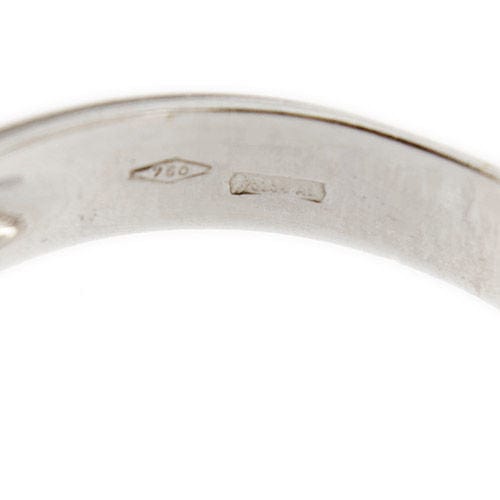 Bague 55 Bague aigue-marine et diamant 58 Facettes 19530