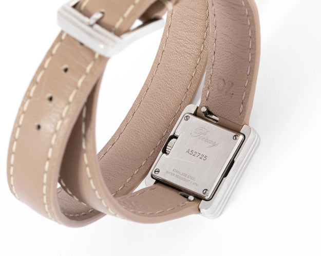 Montre Montre en or gris et diamant Poiray modèle ma première mini 58 Facettes