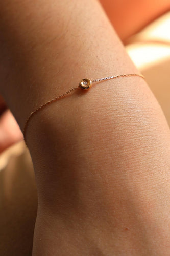 Bracelet Bracelet Or rose Diamant 58 Facettes 578973RV