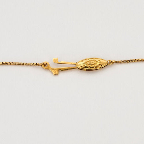 Collier Collier draperie or jaune, grenats 58 Facettes PER1505