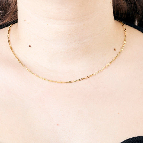 Collier Chaine or jaune 58 Facettes MEA43008