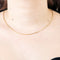 Collier Chaine or jaune 58 Facettes MEA43008