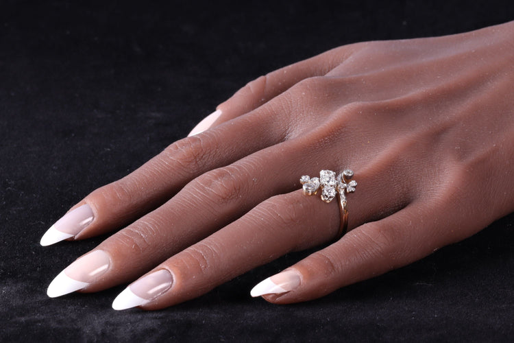 Bague 52 La Bague Diamant Vintage Belle Epoque 58 Facettes 24121-0294