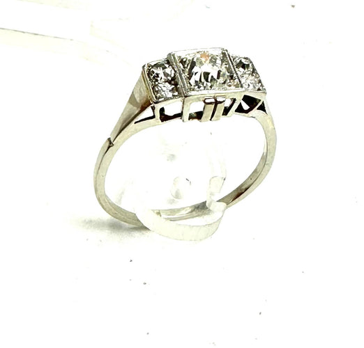Bague 59 Anello con Diamanti 58 Facettes