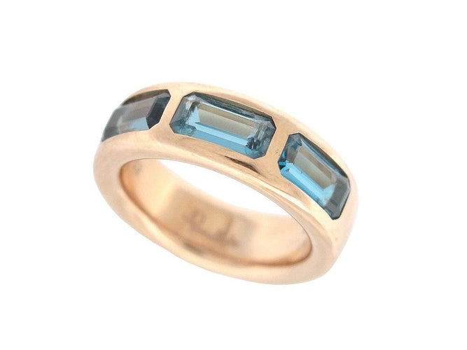 Bague 52 bague POMELLATO iconica topaze or rose 58 Facettes 259049