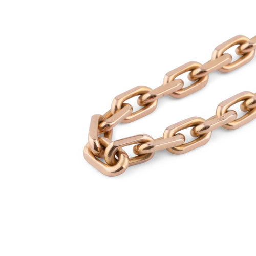 Collier Collier en or jaune maille força limé 58 Facettes 1