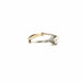 Bague 56 Solitaire Or Blanc 18k & Diamant 58 Facettes 15-GS32401