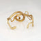 Vintage 4 Snake Cuff Bracelet 18k Yellow Gold Serpent Jewelry Fine Estate 58 Facettes G13695