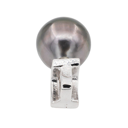 Pendentif Pendentif Perle de Tahiti Or blanc Diamant 58 Facettes 3079916CN