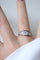 Bague 58 Bague Bandeau Diamants Art Deco sur Platine 58 Facettes