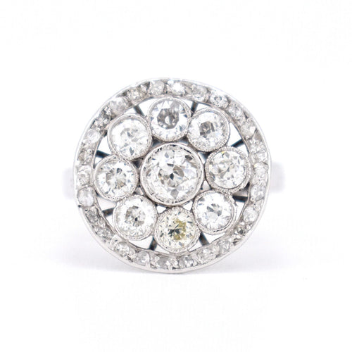 Bague 51 Bague Ronde Or 18 Carats et Diamants 58 Facettes 373