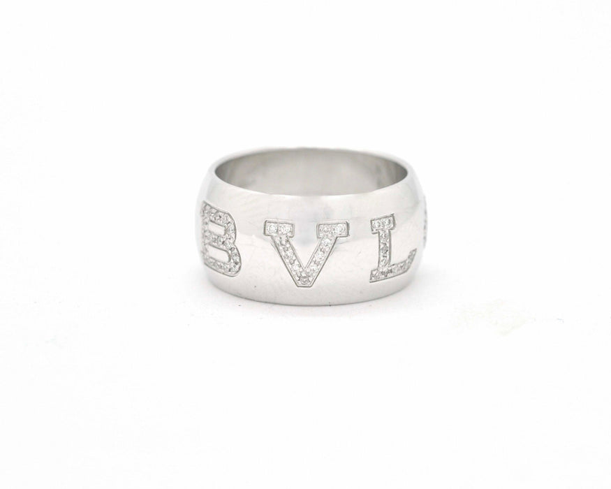 BULGARI – Monologo-Ring mit Diamanten