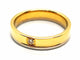 Bague 54 Bague Alliance Or jaune, Or blanc Diamant 58 Facettes 1589389CN