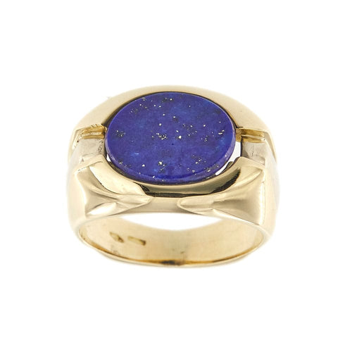 Bague 52 Bague chevalière lapis lazuli 58 Facettes 36517