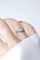 Bague 53.5 Bague Art Déco Diamants sur Or et Platine 58 Facettes