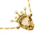 Collier Collier avec couronne, quartz citrine et perles 58 Facettes 38120