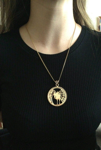 Pendentif Pendentif Phénix Or Rose 58 Facettes