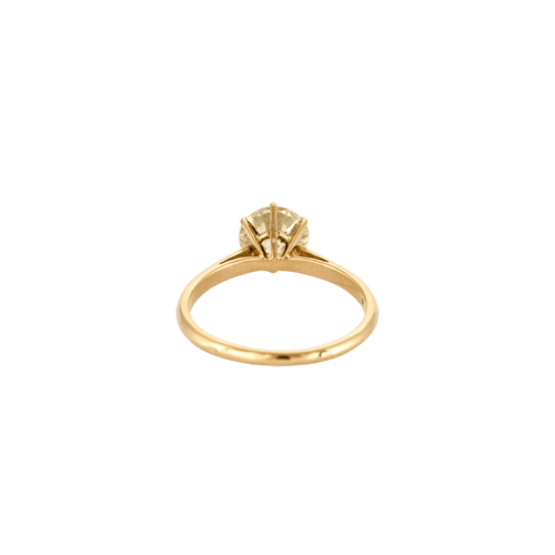 Bague 54 BAGUE SOLITAIRE OR JAUNE ET DIAMANT 58 Facettes BO/240043 NSS
