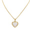 Pendentif Pendentif vintage Van Cleef & Arpels, "Coeur", or jaune, diamants. 58 Facettes 33777