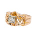 Bague 54 Bague Tank Or rose Diamant 58 Facettes 3746437RV