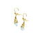 Boucles d'oreilles Boucles d'oreilles pendantes en or jaune avec topazes 58 Facettes 36558