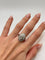 Bague 58 Bague ancienne or blanc et diamants 0,90 ct 58 Facettes